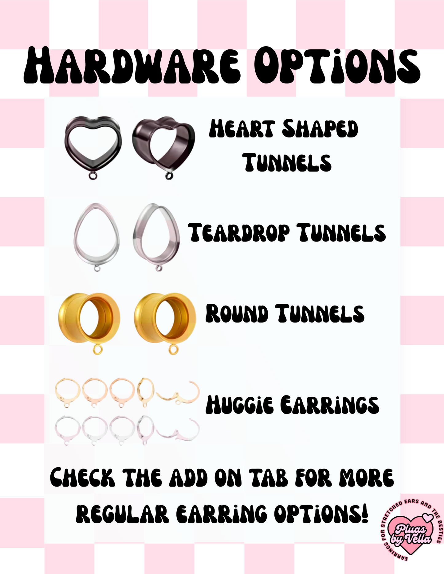 Silver Chain Dangle Plugs