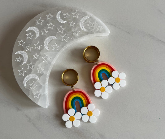 Flower Power Dangle Plugs