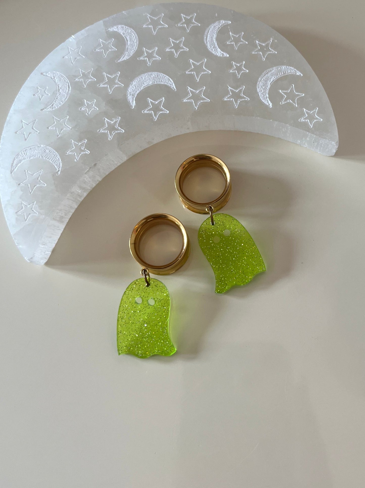 Sparkle Halloween Dangle Plugs