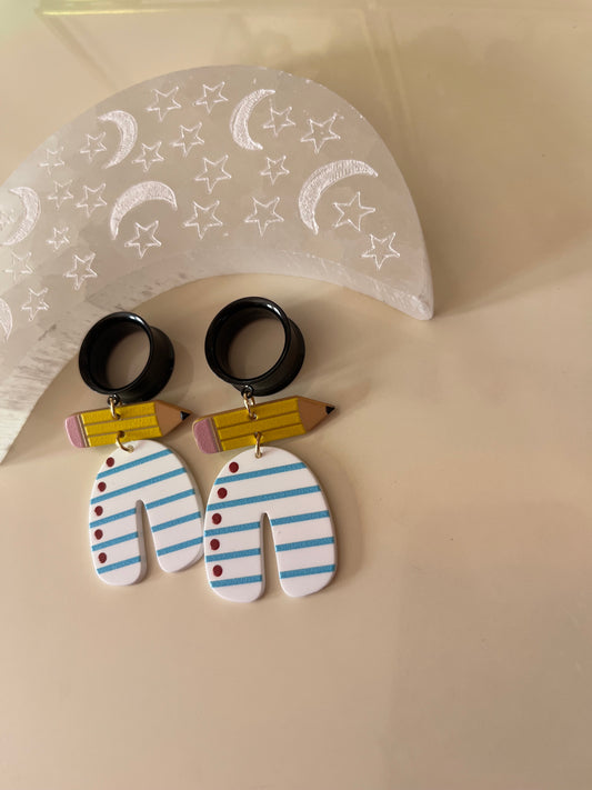 Teacher Notebook Dangle Plugs