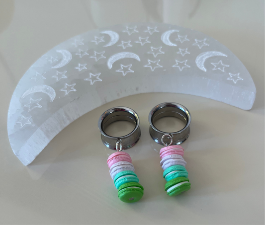 Mini Macaron Dangle Plugs