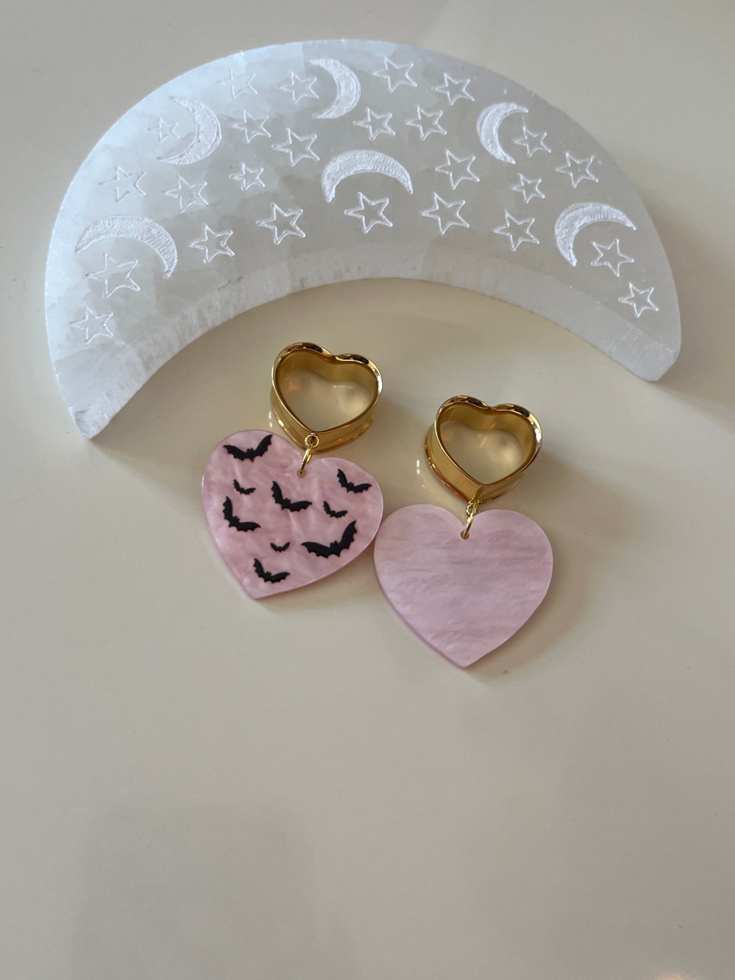 Spooky Bat Dangle Plugs