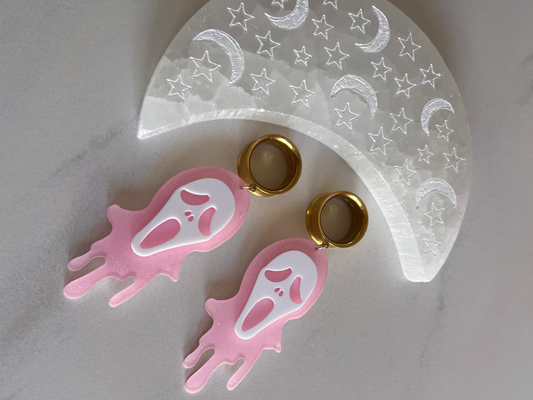 Ghostface Babe Dangle Plugs