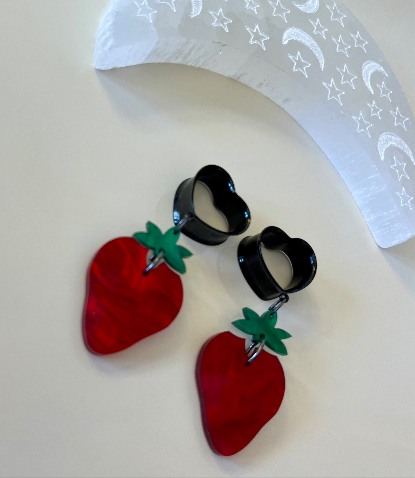 Strawberry Dangle Plugs