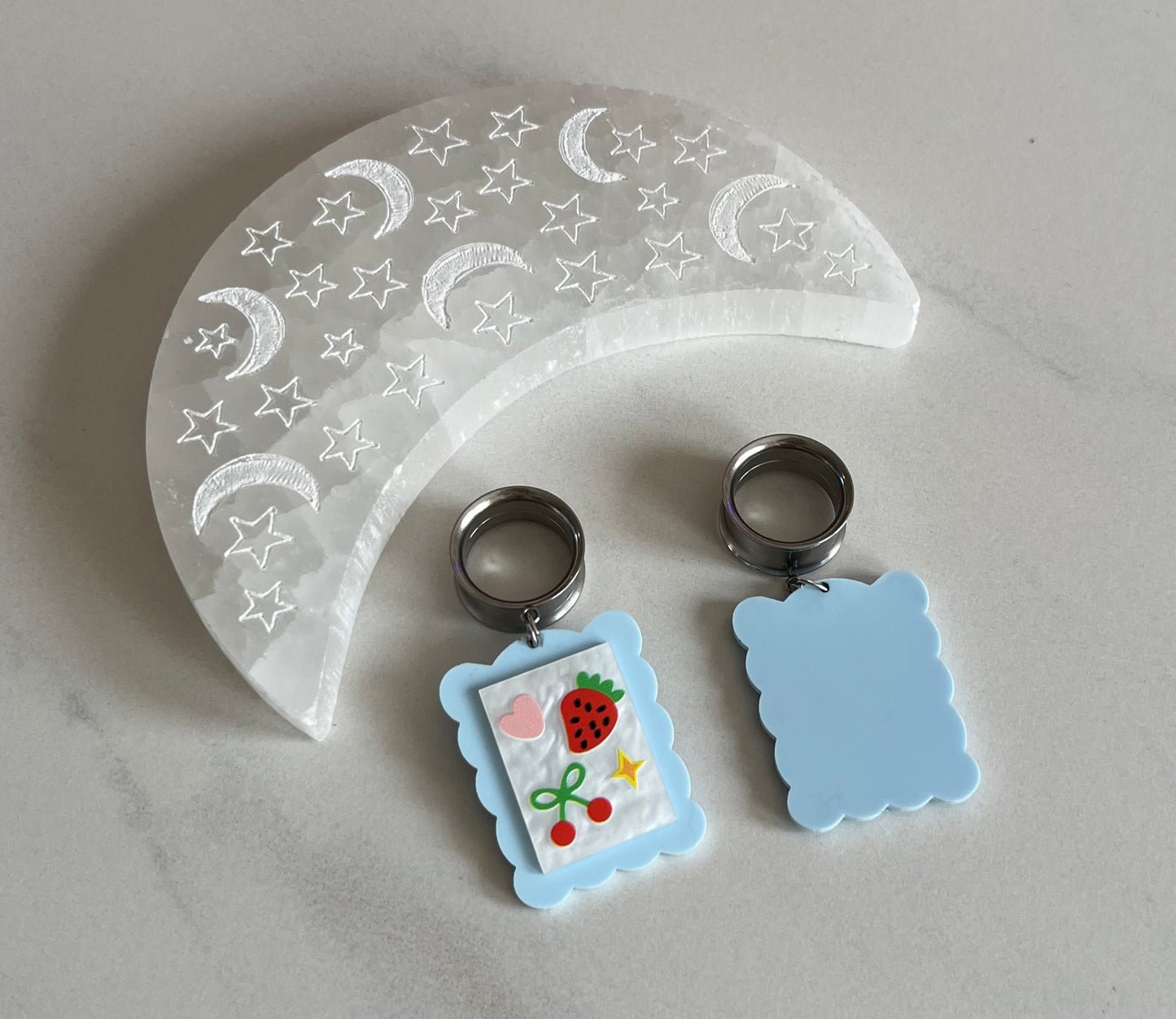 Stamp Dangle Plugs