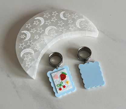 Stamp Dangle Plugs