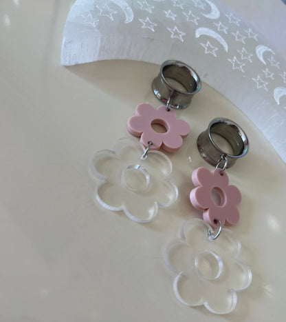 Double Daisy Dangle Plugs