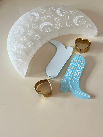 Cowgirl Boot Dangle Plugs