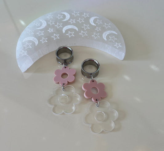 Double Daisy Dangle Plugs