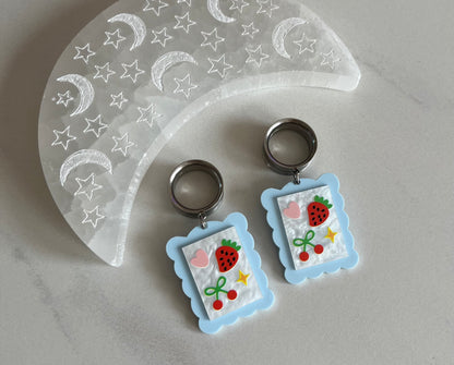Stamp Dangle Plugs