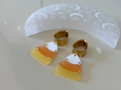 Candy Corn Dangle Plugs