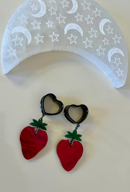 Strawberry Dangle Plugs