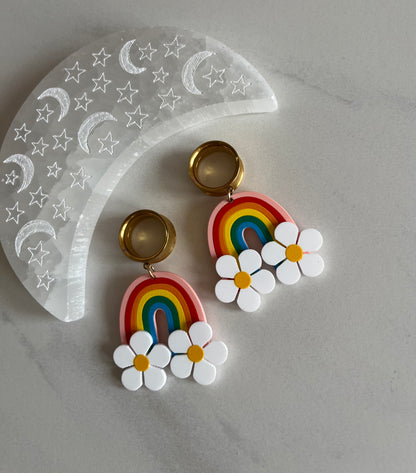 Flower Power Dangle Plugs