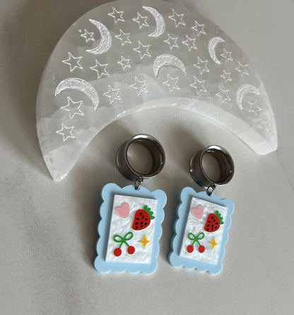 Stamp Dangle Plugs