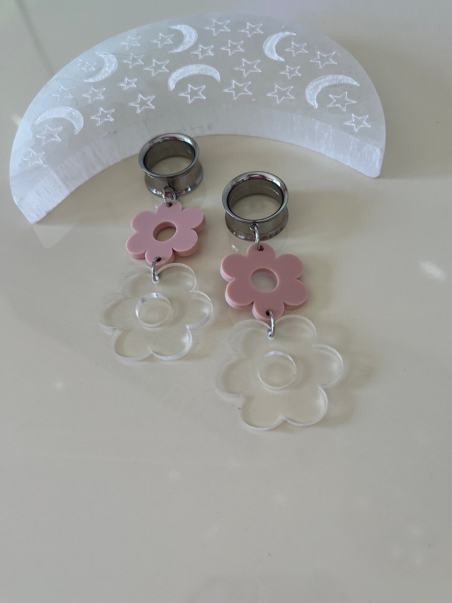Double Daisy Dangle Plugs