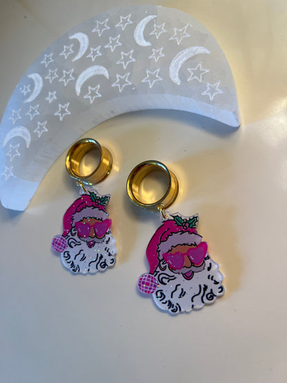 Alt Pink Santa Dangle Plugs