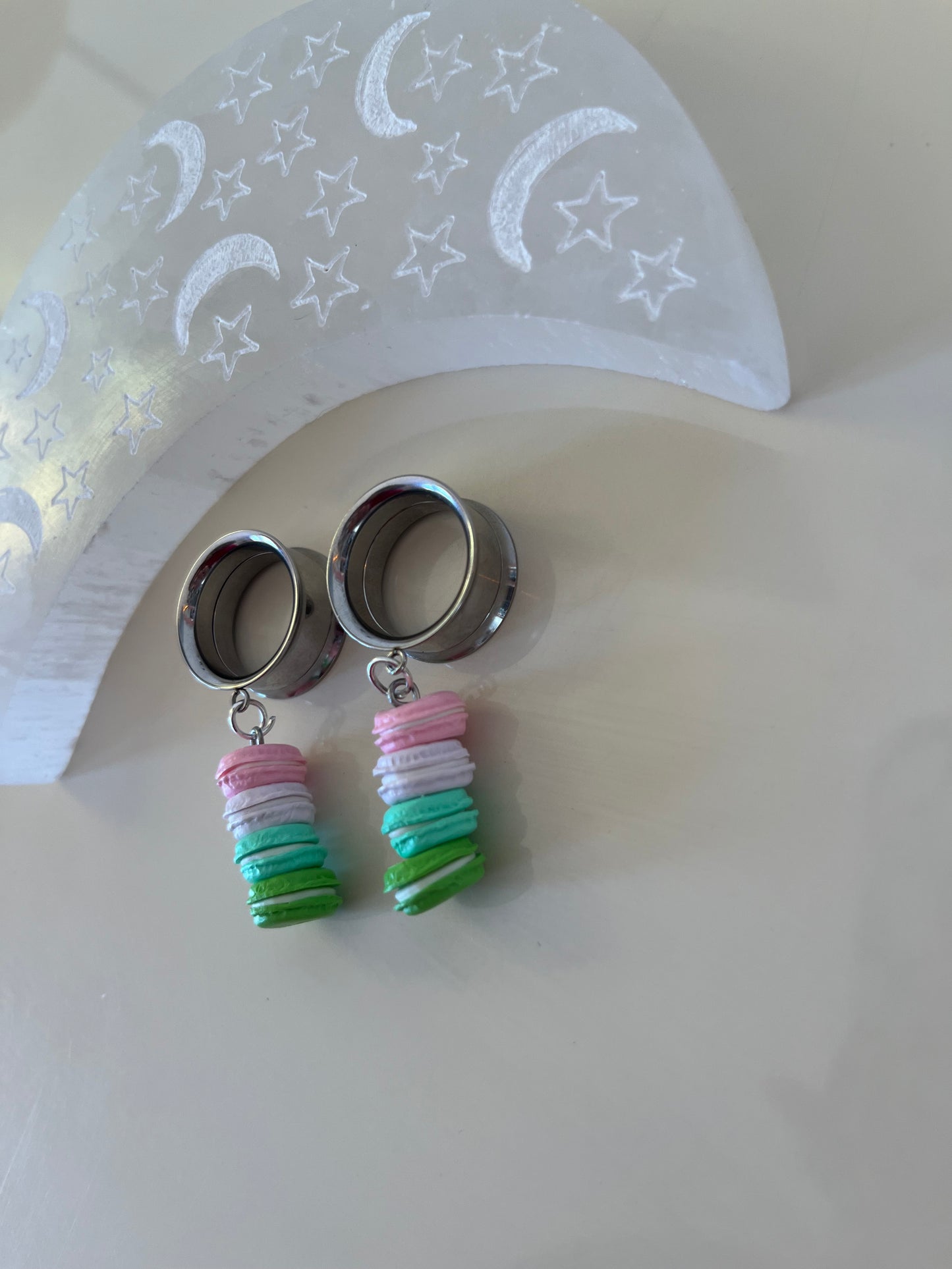 Mini Macaron Dangle Plugs