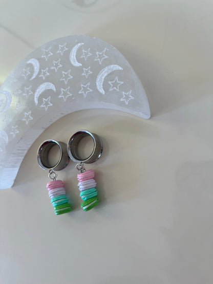 Mini Macaron Dangle Plugs