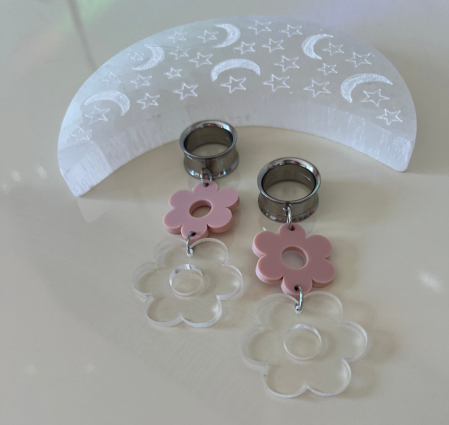 Double Daisy Dangle Plugs