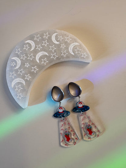 Christmas UFO Dangle Plugs
