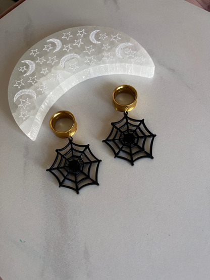 Spider Web Dangle Plugs