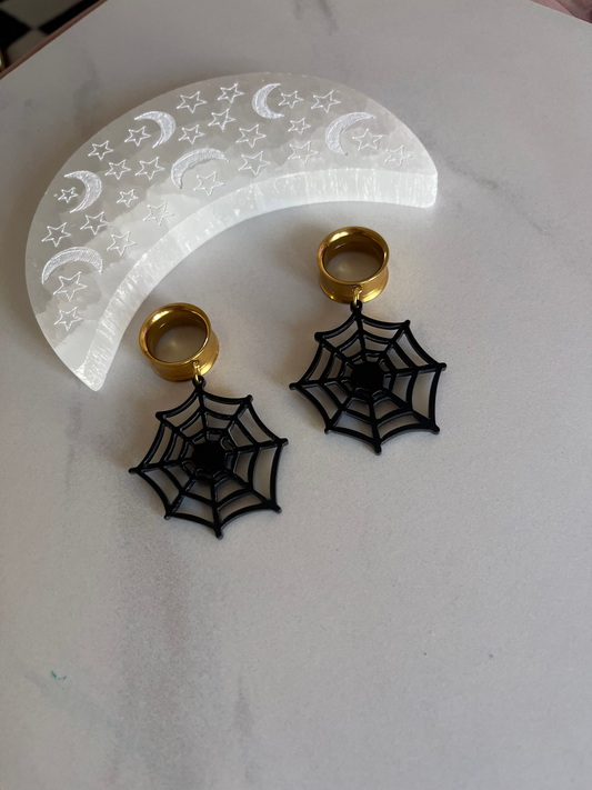 Spider Web Dangle Plugs