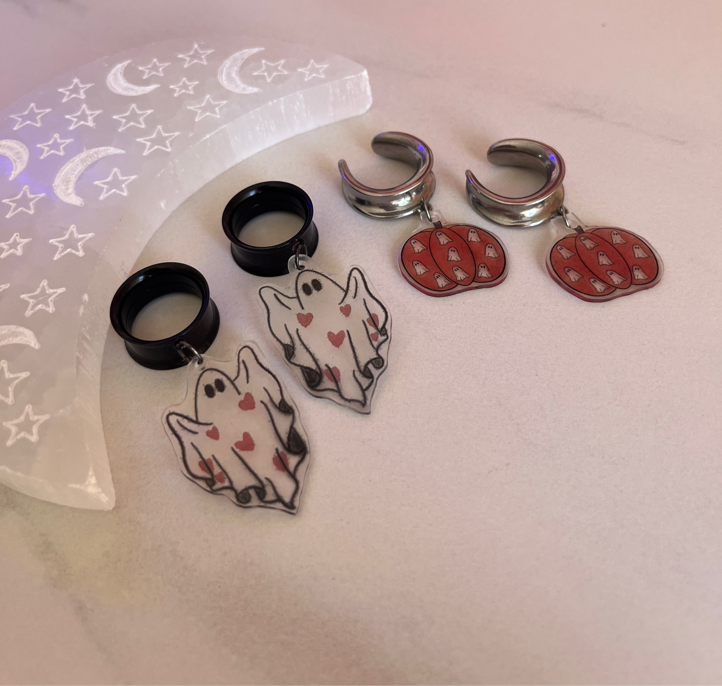 Spooky Dangle Plugs