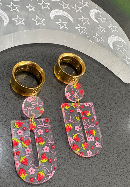 Berry Babe Dangle Plugs