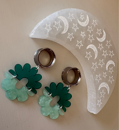 Moon Garden Dangle Plugs